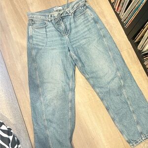 Garage Light Blue tie Denim Jeans